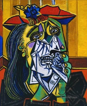 Pablo Picasso Painting - Picasso Weeping Woman Pablo Picasso
